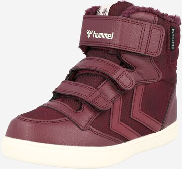 Hummel Snowboots 'Stadil Super' in Rood: voorkant