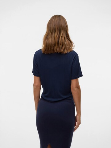 MAMALICIOUS Shirt 'MLANLI' in Blauw