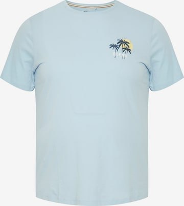 T-Shirt Blend Big en bleu : devant