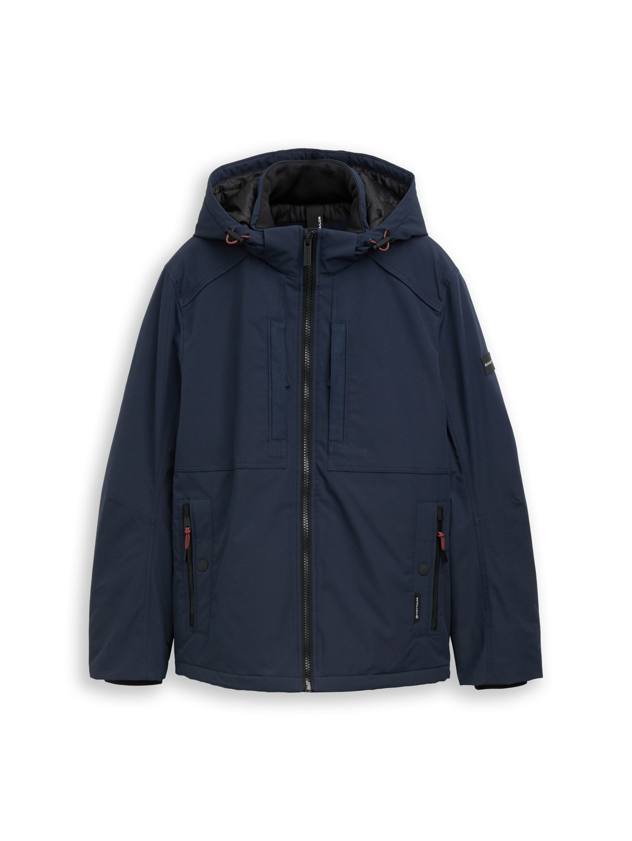 TOM TAILOR - Chaqueta de entretiempo en azul: frente