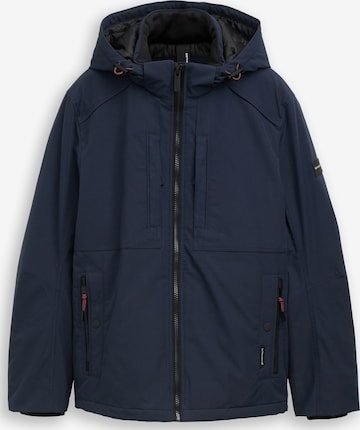 TOM TAILOR - Chaqueta de entretiempo en azul: frente
