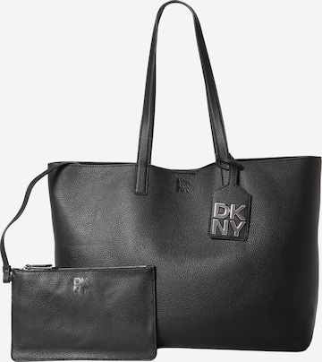 DKNY Shopper táska 'Milan' - fekete: elől