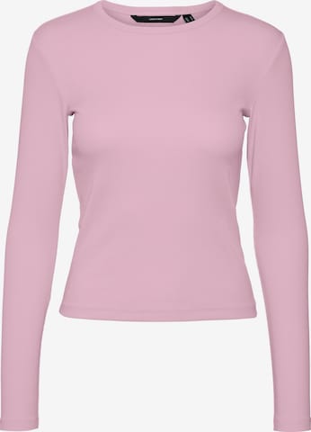 T-shirt 'VMCHLOE' VERO MODA en rose : devant