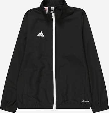 Veste de sport 'Entrada 22 Presentation' ADIDAS PERFORMANCE en noir : devant