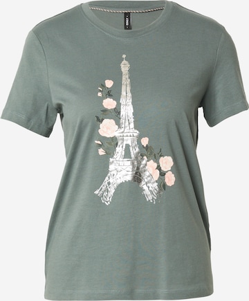 ONLY - Camisa 'ONLKITA' em verde: frente