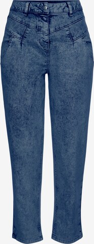 LASCANA Tapered Jeans in Blue: front