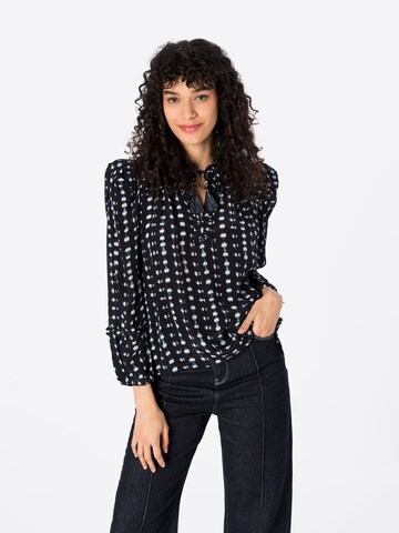 Moliin Copenhagen - Blusa en azul: frente