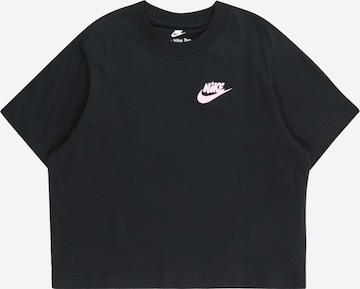 Tricou 'DANCE' de la Nike Sportswear pe negru: față
