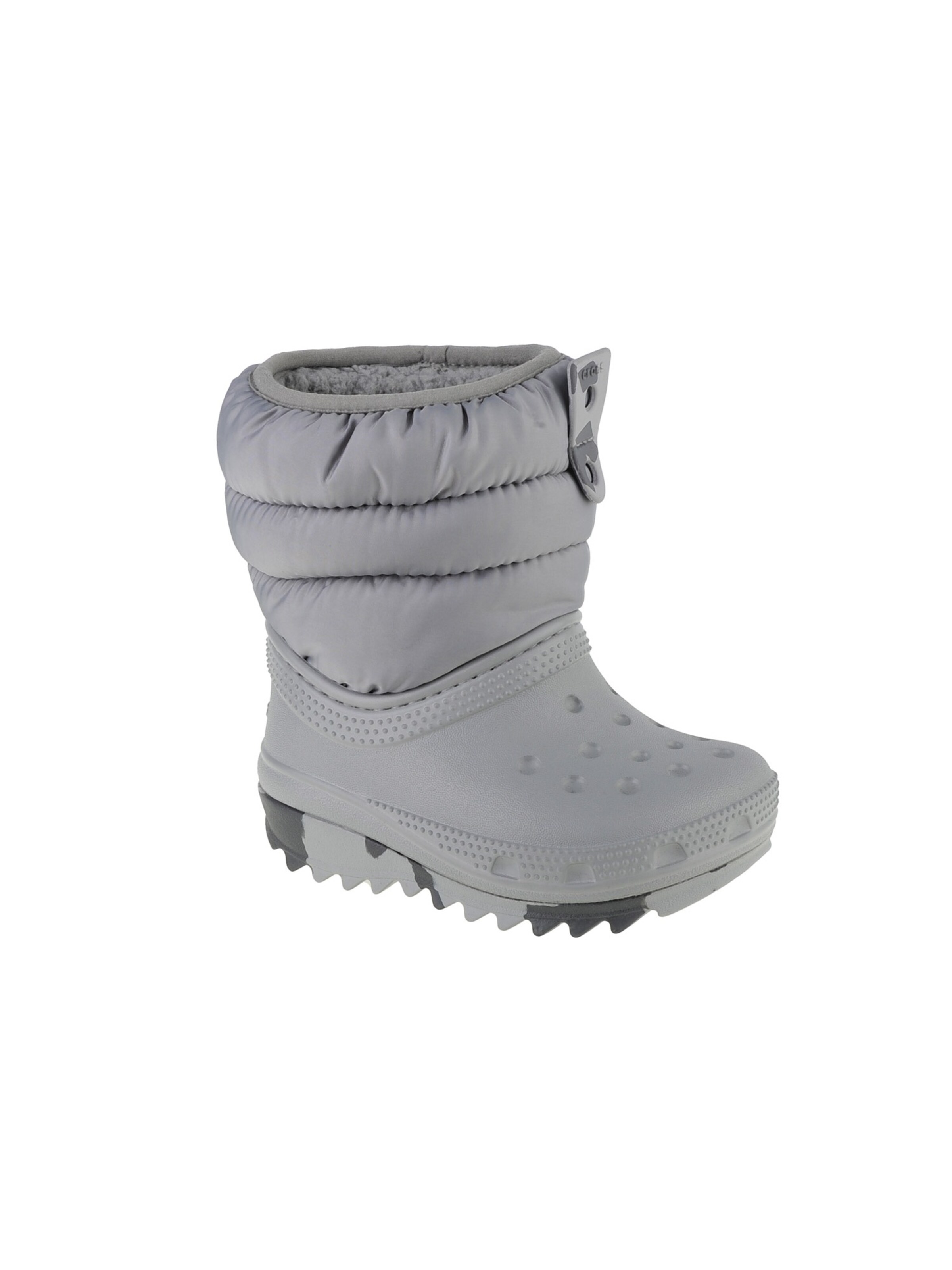 Crocs Snow boots 'Classic Neo Puff Boot Toddler' in Grey: front