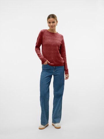 VERO MODA Pullover 'VMDoffy' i rød