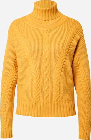 Pull-over 'GREENE' OBJECT en jaune : devant