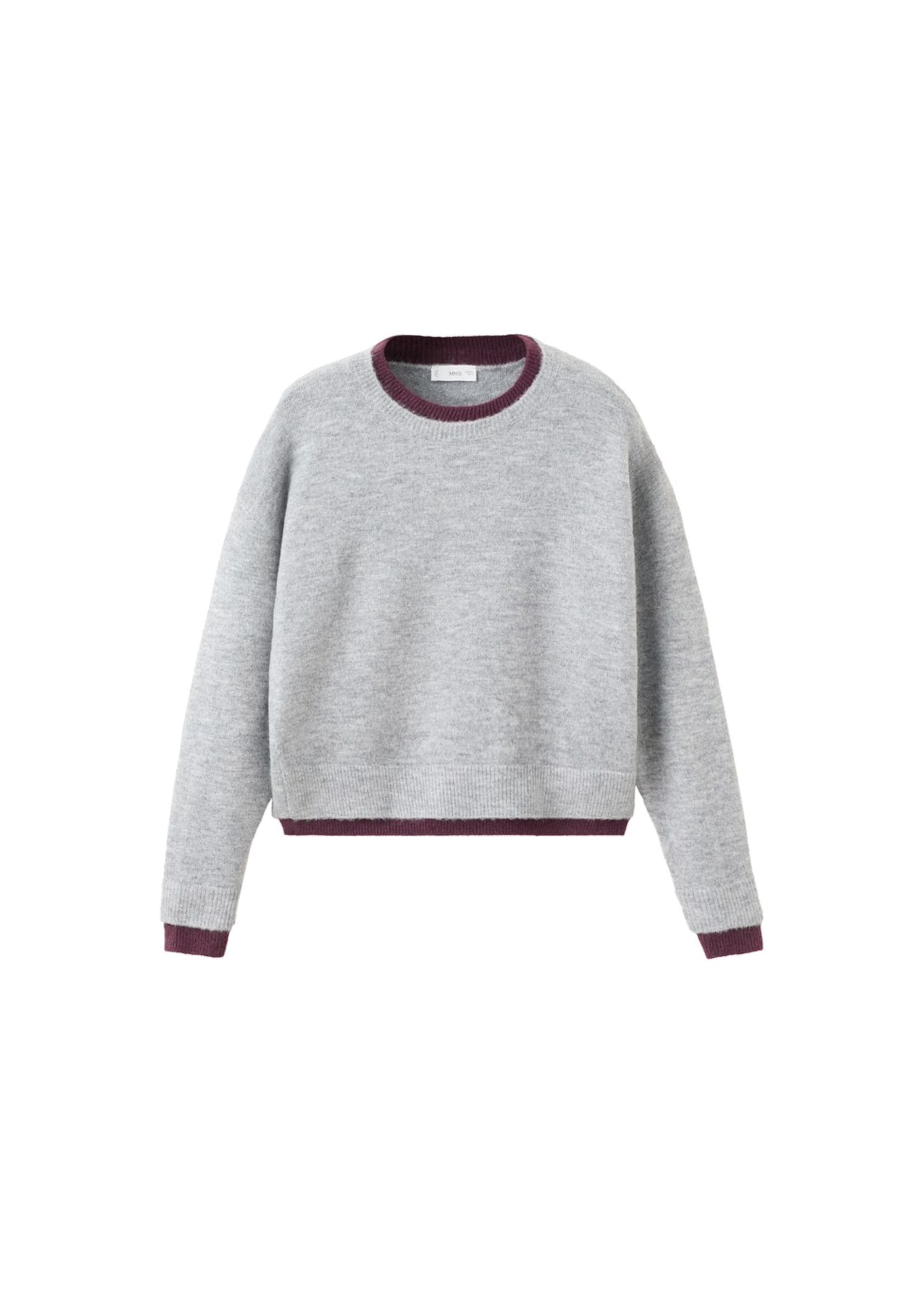 MANGO TEEN Pullover 'Rocky' in Grau: Vorderseite