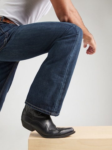 WEEKDAY Bootcut Kavbojke 'Mercury' | modra barva
