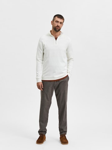SELECTED HOMME - Pullover 'Maine' em branco