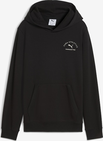 Sweat PUMA en noir : devant