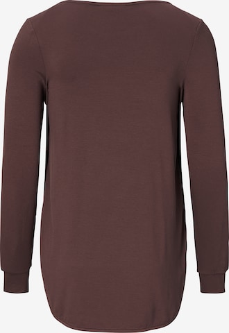 Esprit Maternity Shirt in Brown