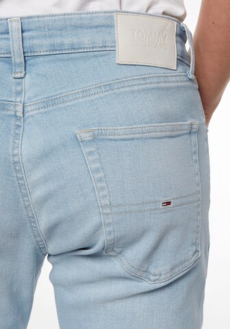 Tommy Jeans Úzky strih Džínsy 'Austin' - Modrá