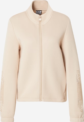 EA7 Emporio ArmaniGornji dio trenirke - bež boja: prednji dio