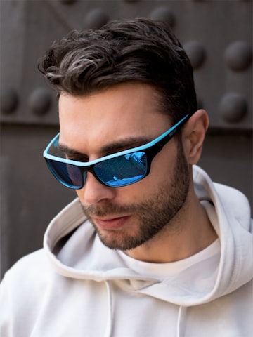 VEYREYSunčane naočale 'Sport Herren-sonnenbrille Gustav' - plava boja: prednji dio