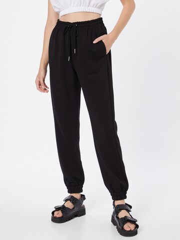 Soft Rebels Tapered Pants 'Cara' in Black: front