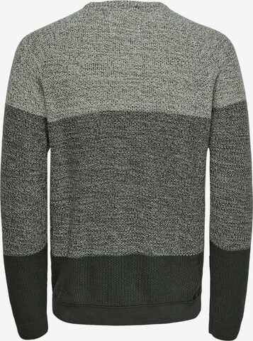 Only & Sons Pullover 'Seb' in Grau