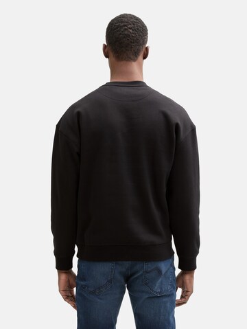 TOM TAILOR DENIM Свитшот в Черный