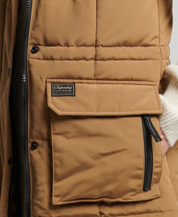 Gilet Superdry en marron