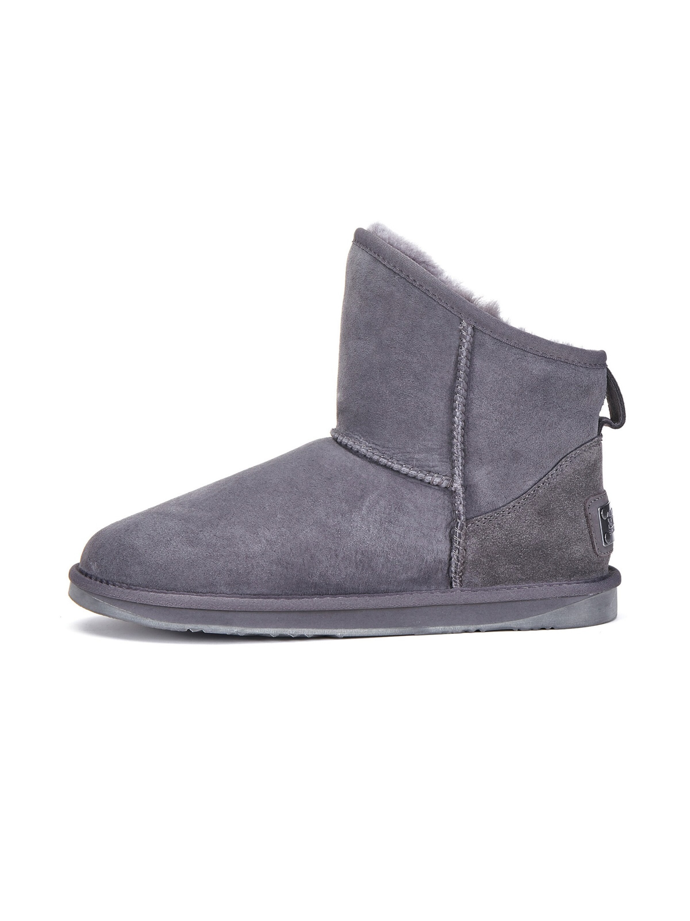 Australia Luxe Collective Stiefelette ' COSY XTRA SHORT ' in Grau: Vorderseite
