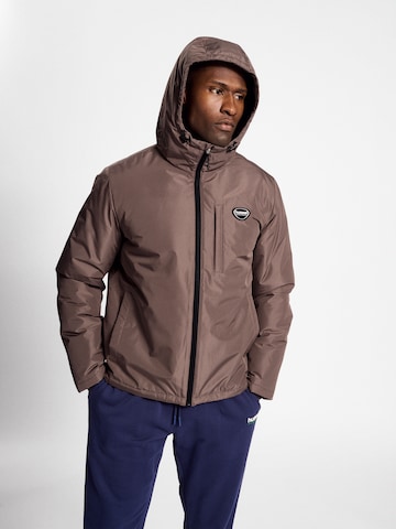 Hummel Athletic Jacket 'LGC HENRY' in Brown: front