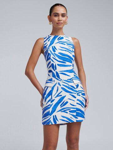 BWLDR Kleid 'Shann' in Blau: Vorderseite