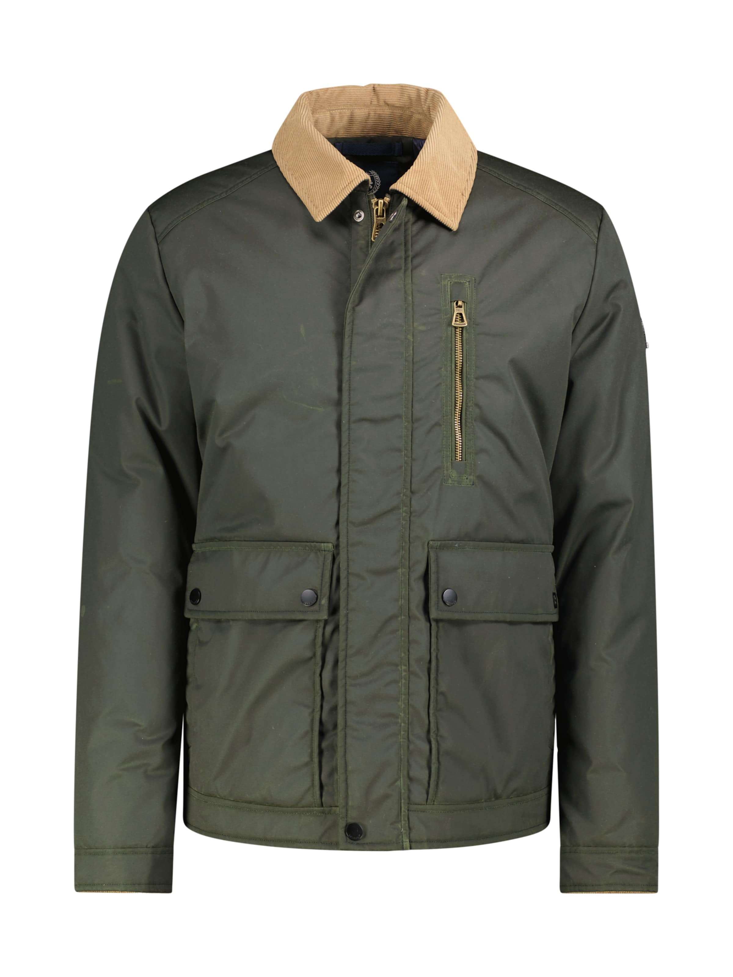 Veste mi-saison LERROS en vert : devant