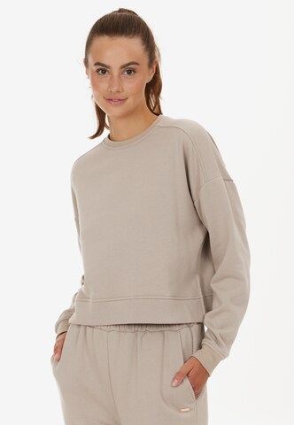 Athlecia Sweatshirt 'Aya' in Beige: predná strana