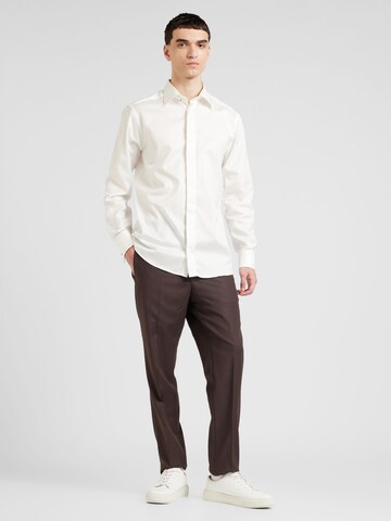 Coupe slim Pantalon à plis 'JPRSolaris' JACK & JONES en marron