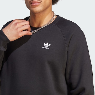 ADIDAS ORIGINALS Sweatshirt 'Trefoil Essentials' in Black