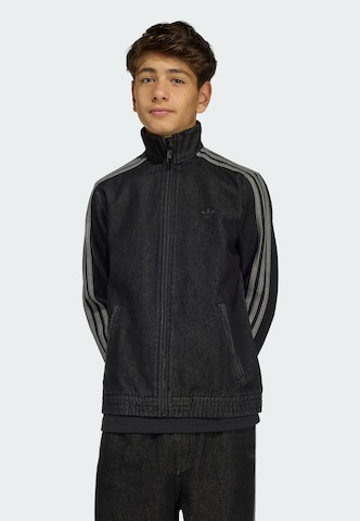 ADIDAS ORIGINALS - Chaqueta de entretiempo 'Firebird' en negro: frente