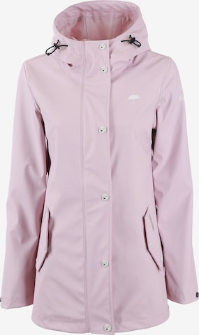 Schmuddelwedda Regenjacke in Pink: predná strana