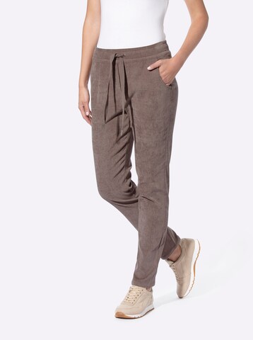 heine Loosefit Hose in Grau: Vorderseite