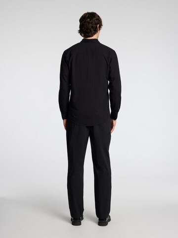 Slim fit Camicia di SELECTED HOMME in nero