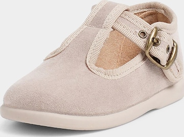 Pisamonas Buty dziecięce w kolorze beżowy: przód
