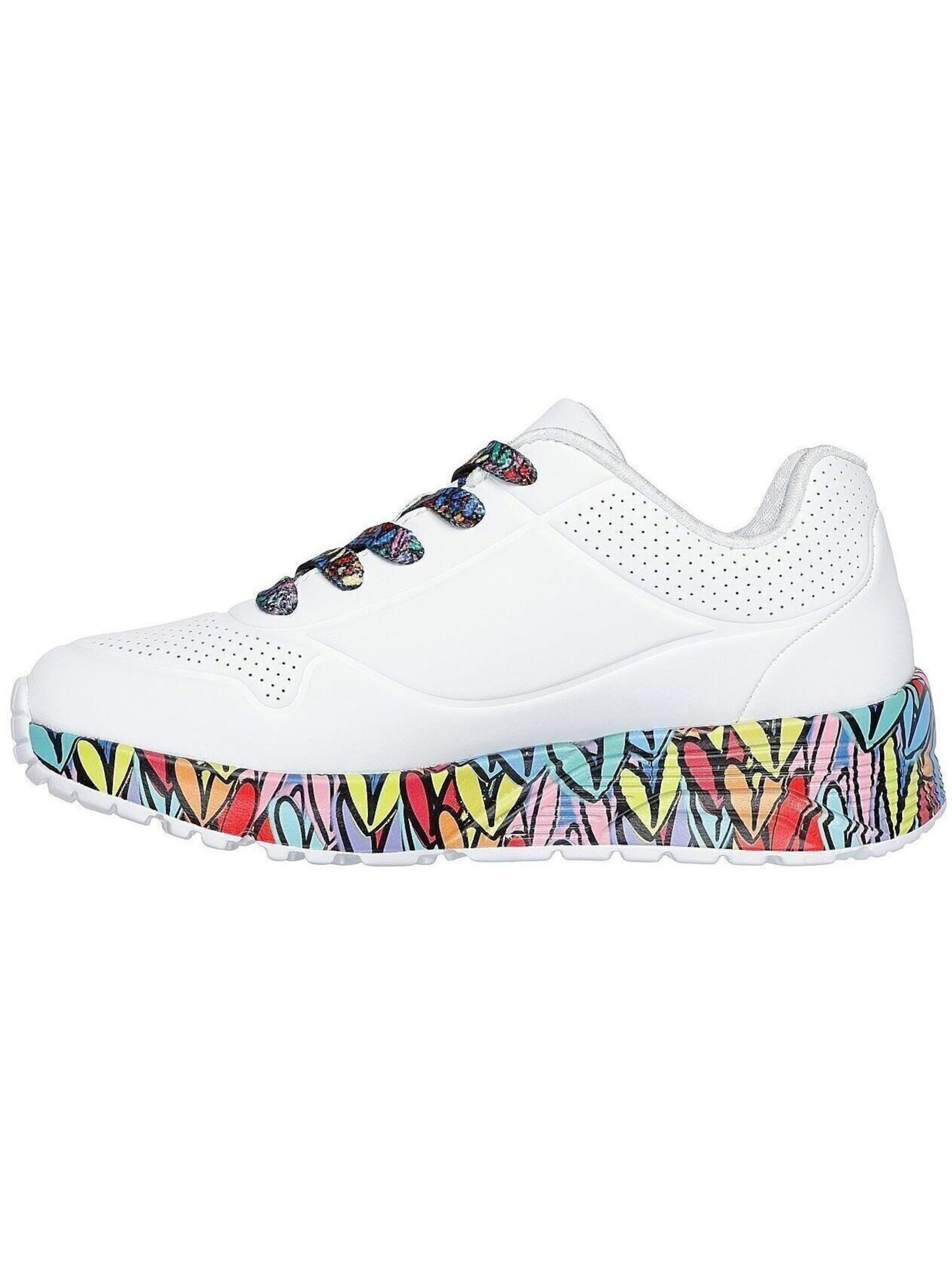 Scarpa sportiva 'Uno Lite-subtle Love' di SKECHERS in bianco