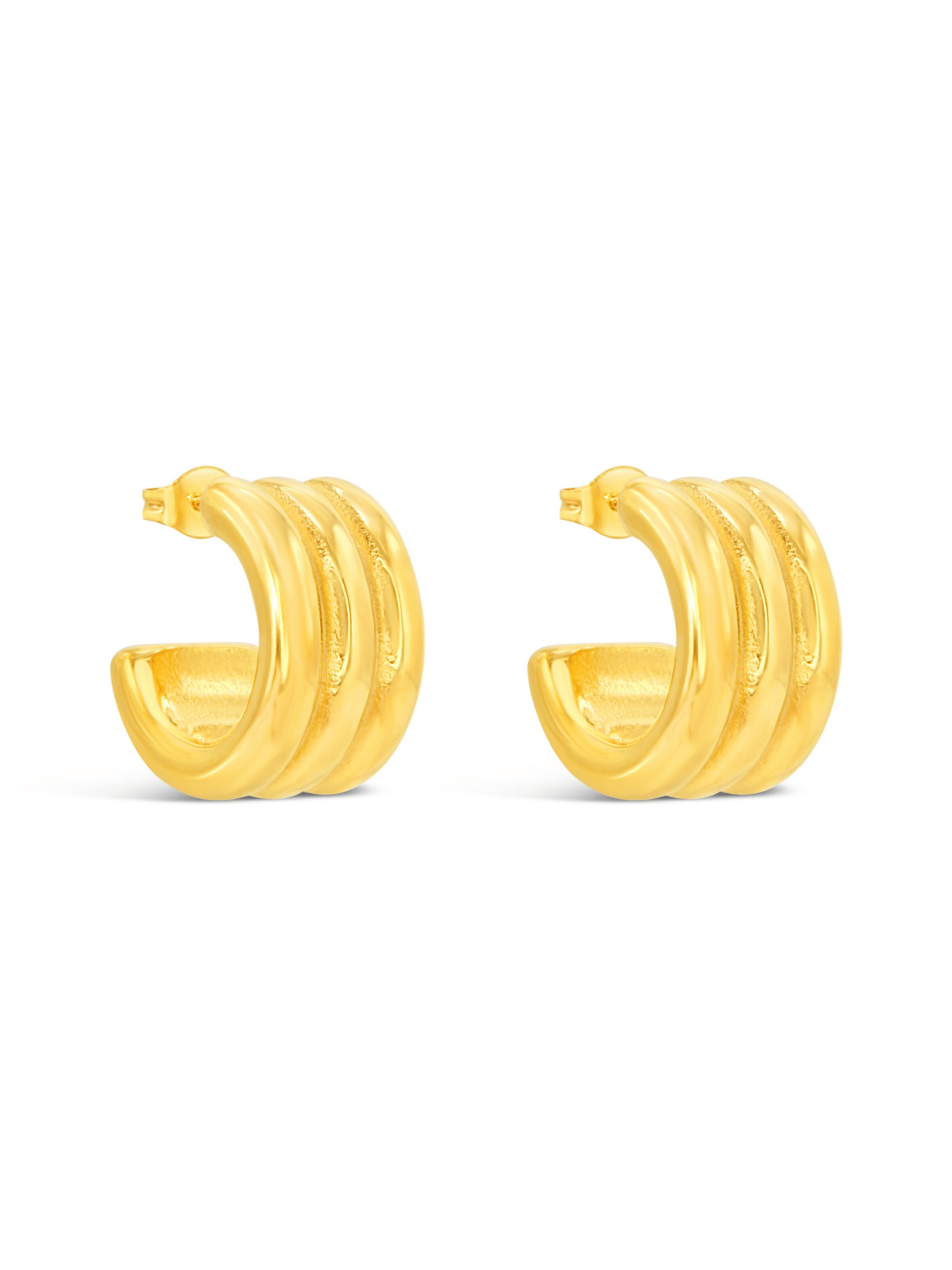 ARS-ARGENTI Earrings 'HATTRICK' in Gold