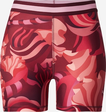 PUMA Slimfit Urheiluhousut värissä punainen: etupuoli