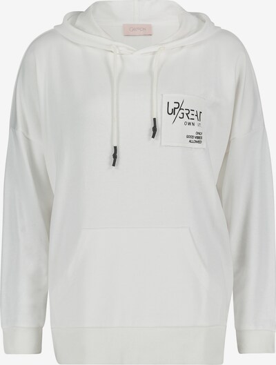 Cartoon Hoodie in schwarz / weiß, Produktansicht