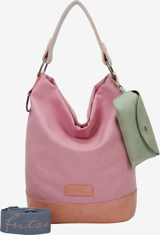 Fritzi aus Preußen Tasche 'Izzy07-Olga' in Pink: Vorderseite