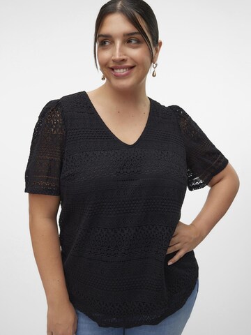 Vero Moda Curve Bluse 'VMHoney' i sort