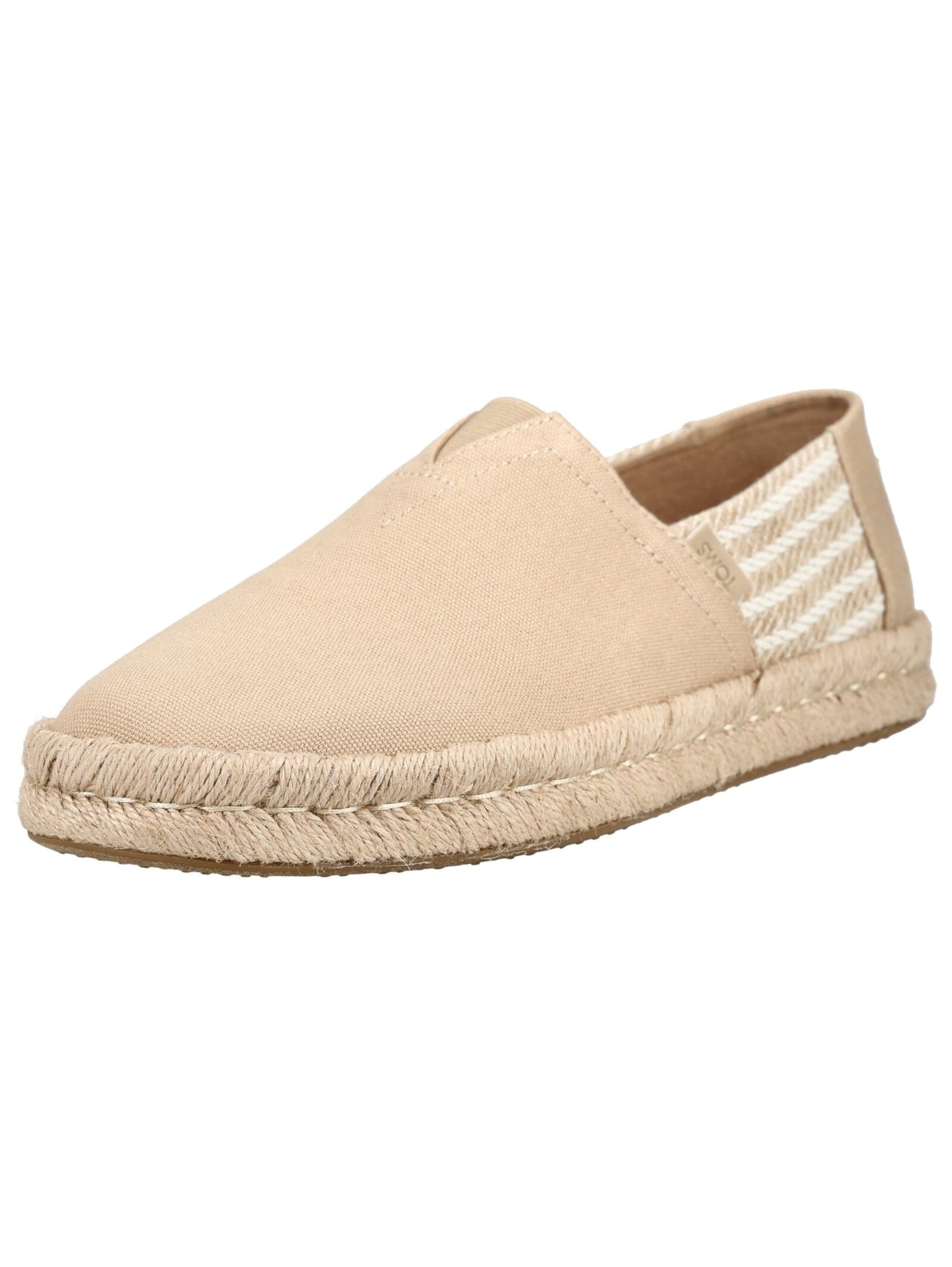 Espadrillas di TOMS in beige: frontale