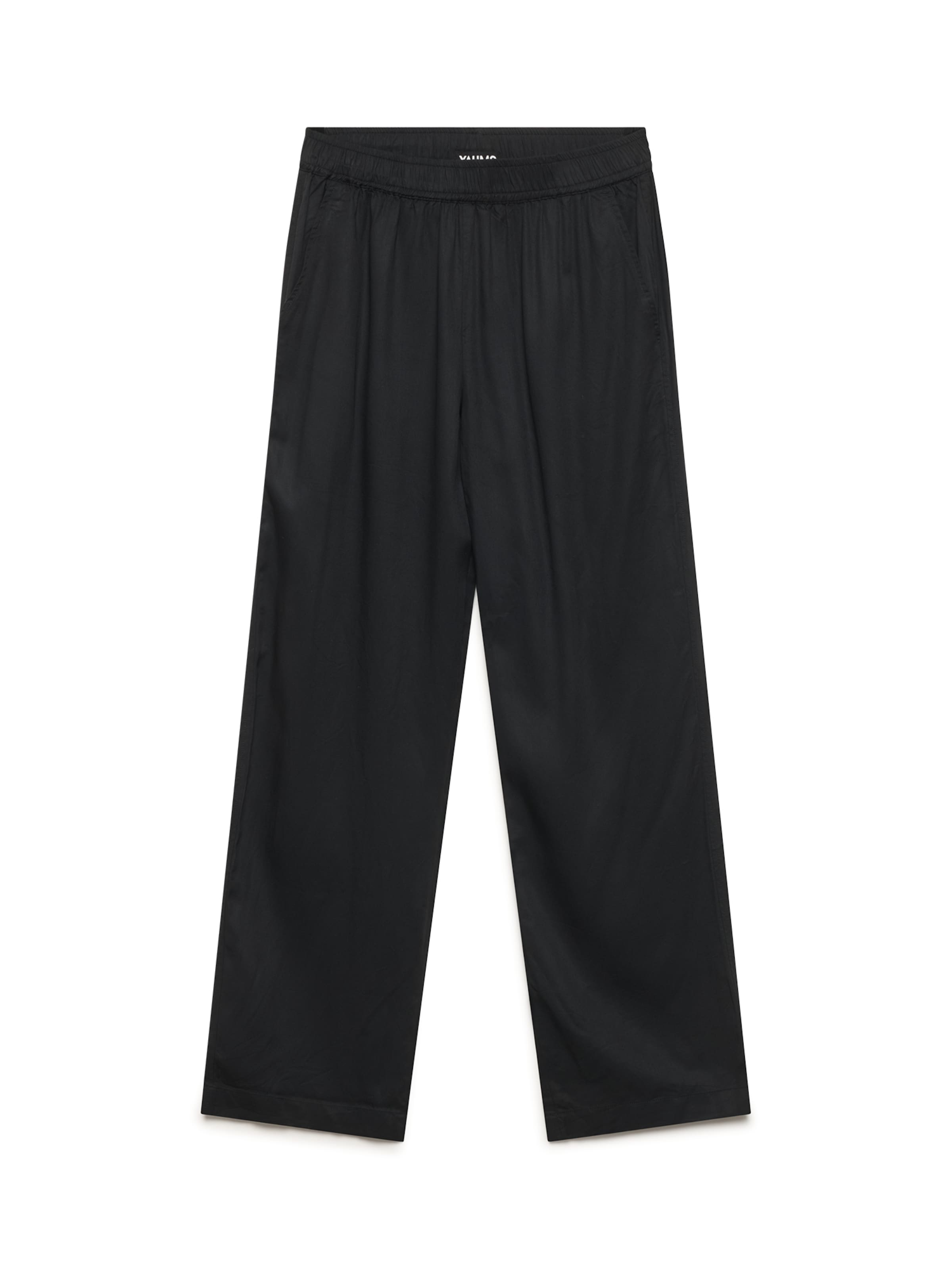 Yahmo Regular Pants 'Hilde' in Black: front