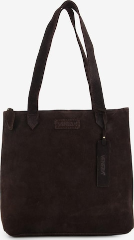 VENEZIA Shopper in Braun: Vorderseite