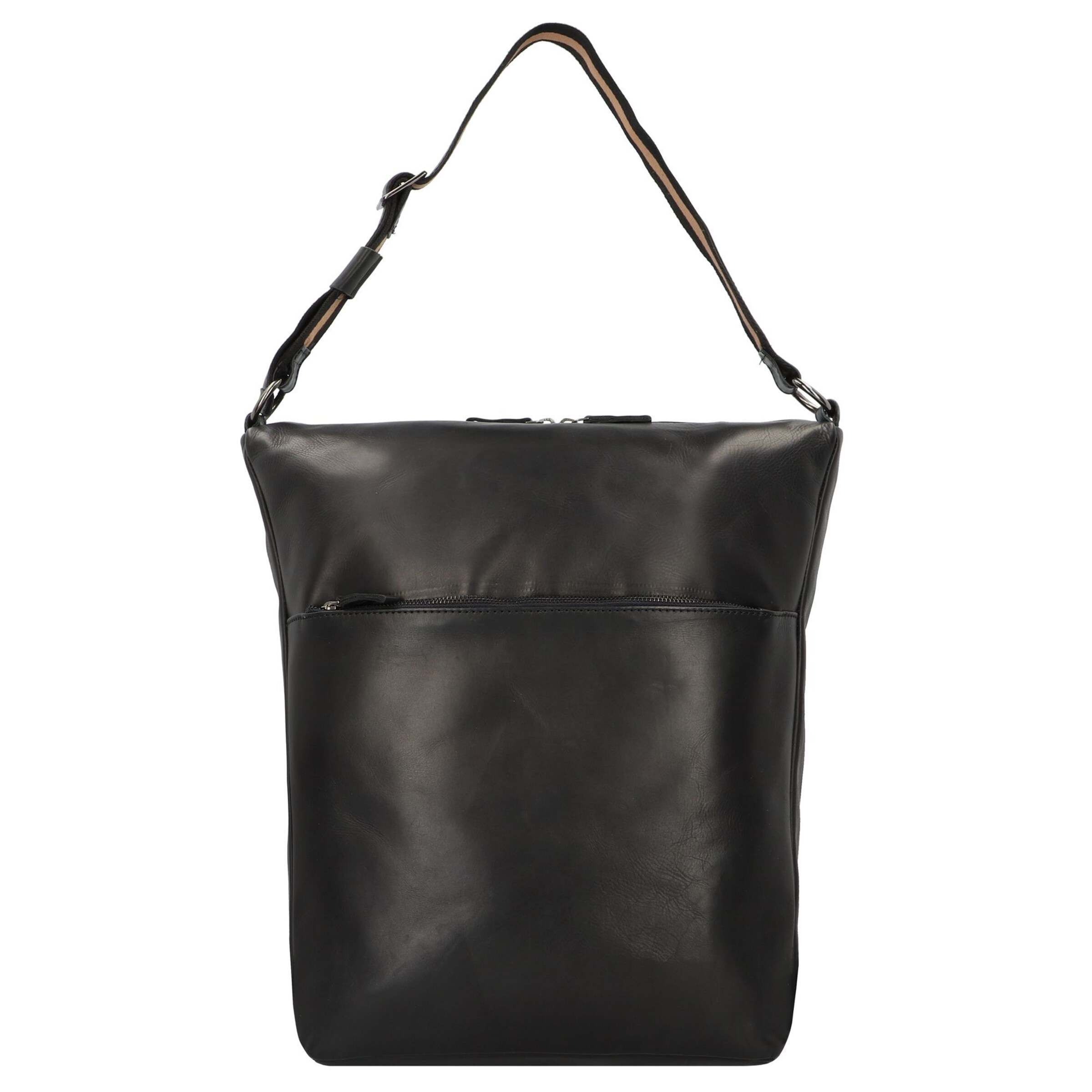 Harold's Rucksack 'Caugio' in Schwarz: Vorderseite