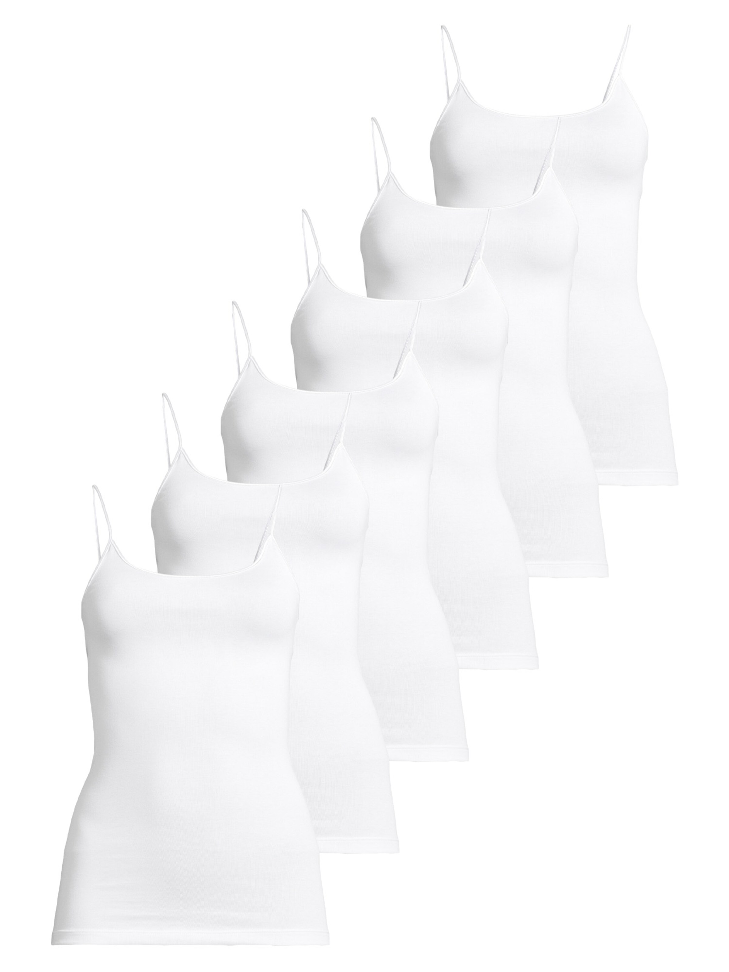 CON-TA Undershirt 'Modal' in White: front